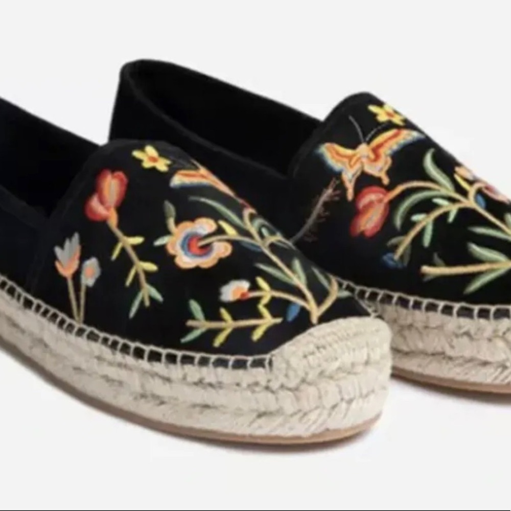 Johnny Was New Espadrilles Size 8.5